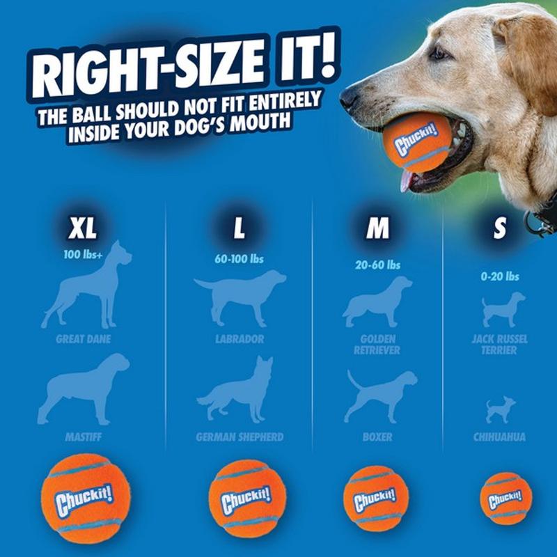Chuckit! Range of Dog Toys - Balls, Fetch Toys for Dogs