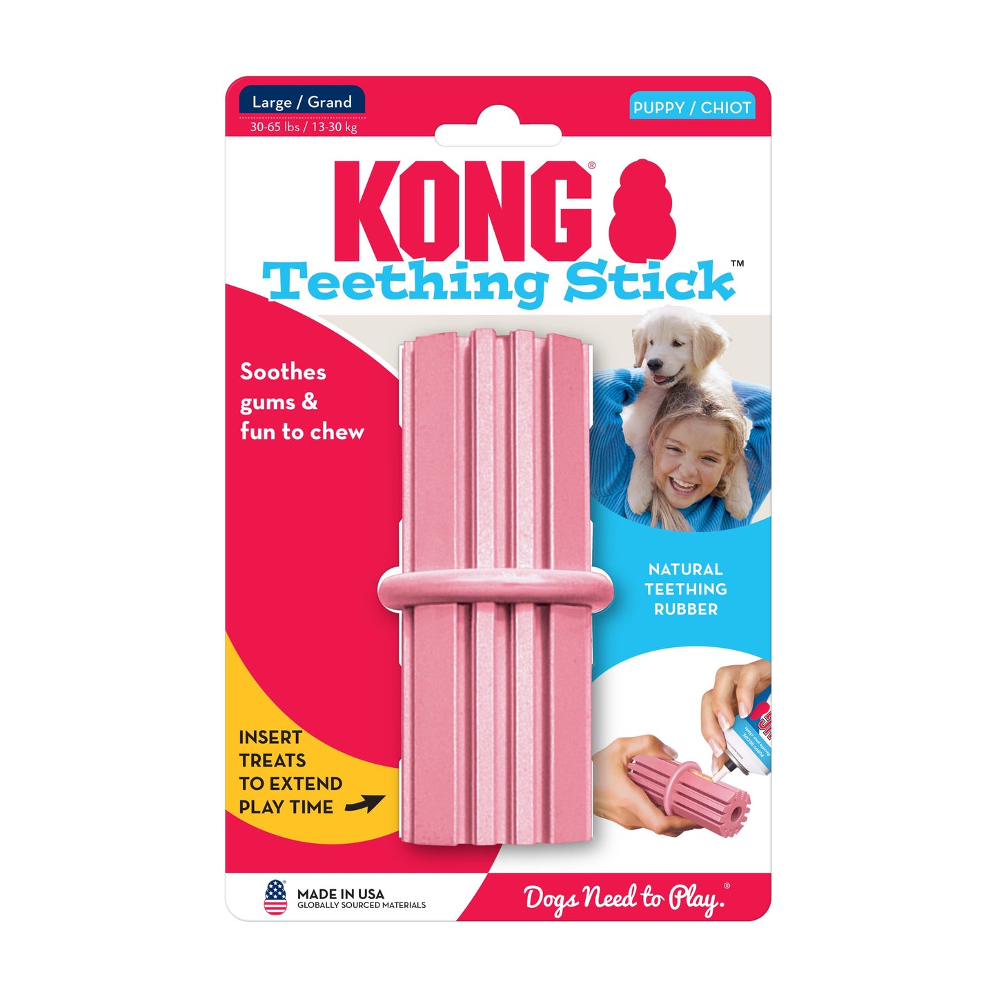 KONG Puppy Range - Puppy Essentials Range of Toys for Dogs