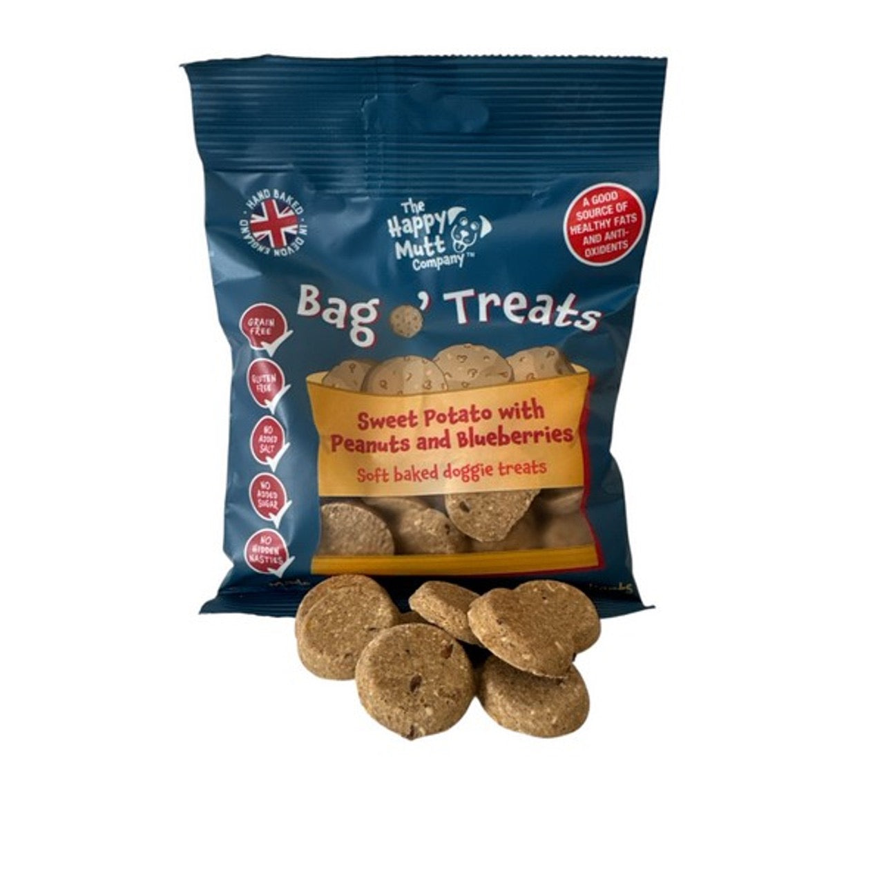Happy Mutt Dog Treats - Natural Ingredients Dog Treats 85g