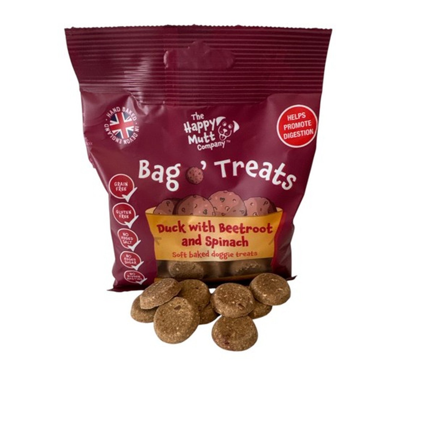 Happy Mutt Dog Treats - Natural Ingredients Dog Treats 85g