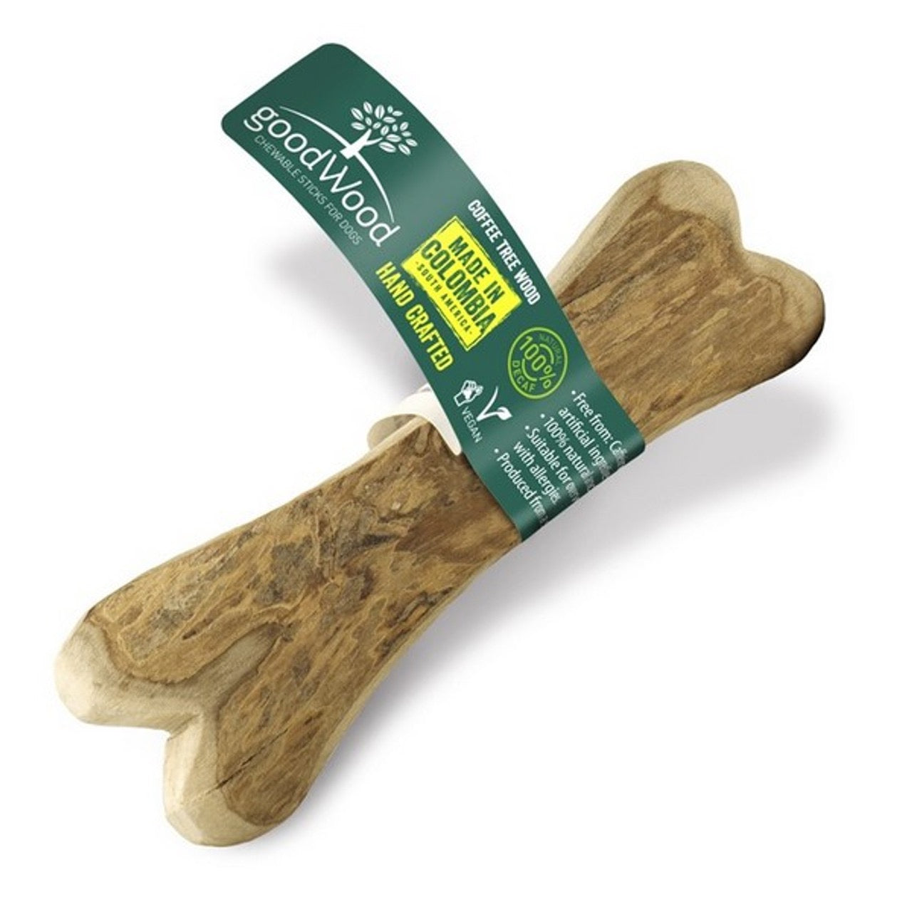GoodWood Coffee Tree Chew - Natural Dog Chew for Dental Care