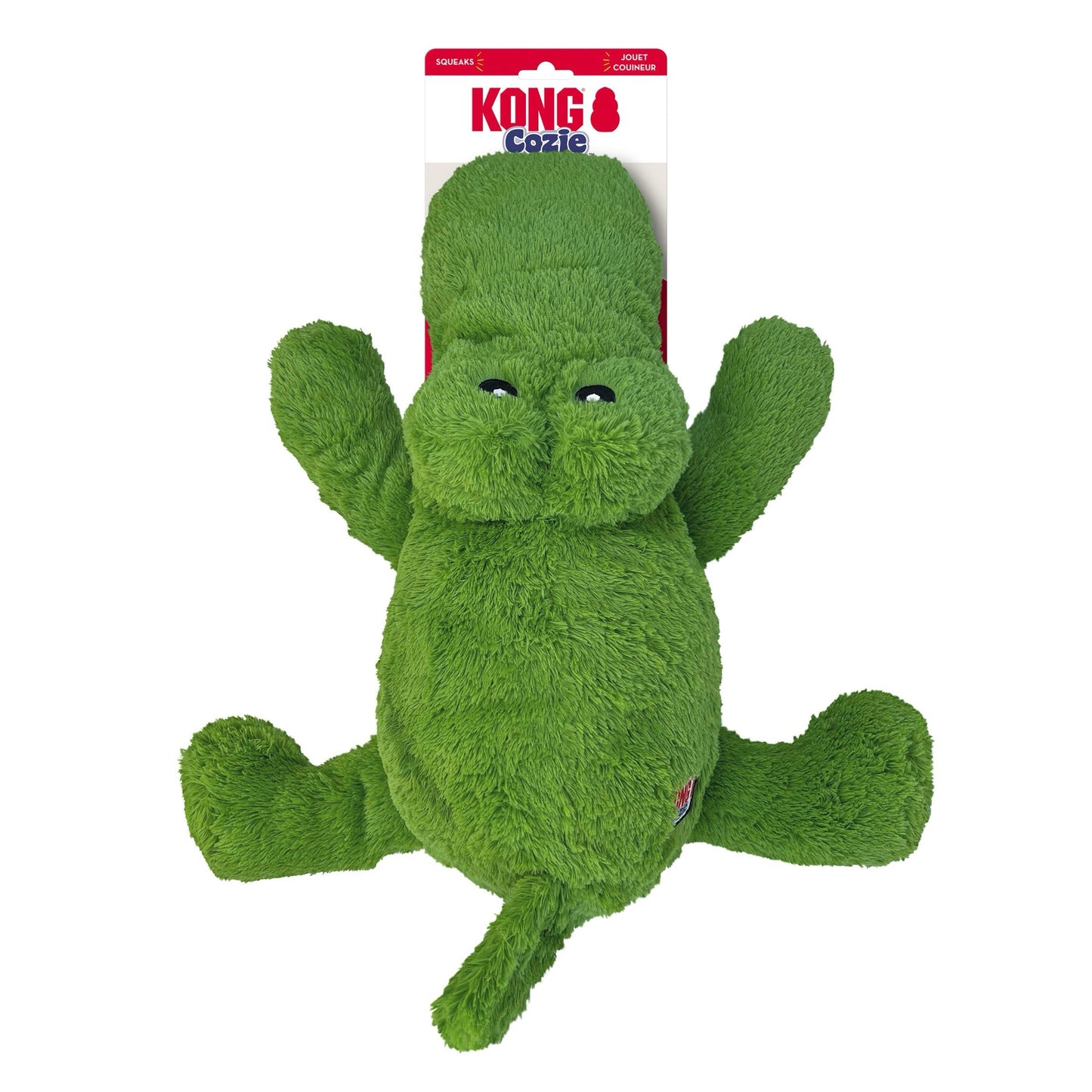 KONG Cozie Range Plush Dog Toy - Perfect for Your Pet's Playtime