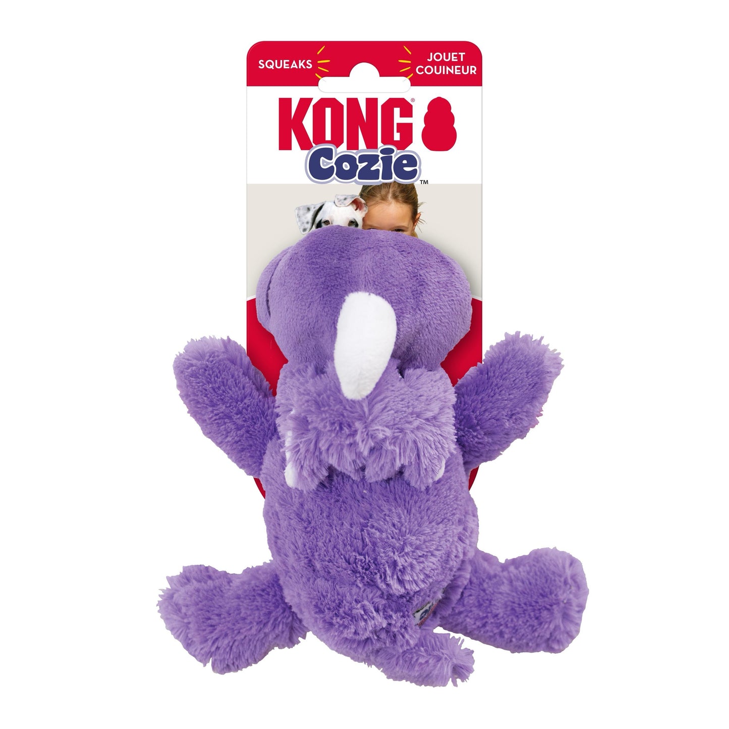 KONG Cozie Range Plush Dog Toy - Perfect for Your Pet's Playtime