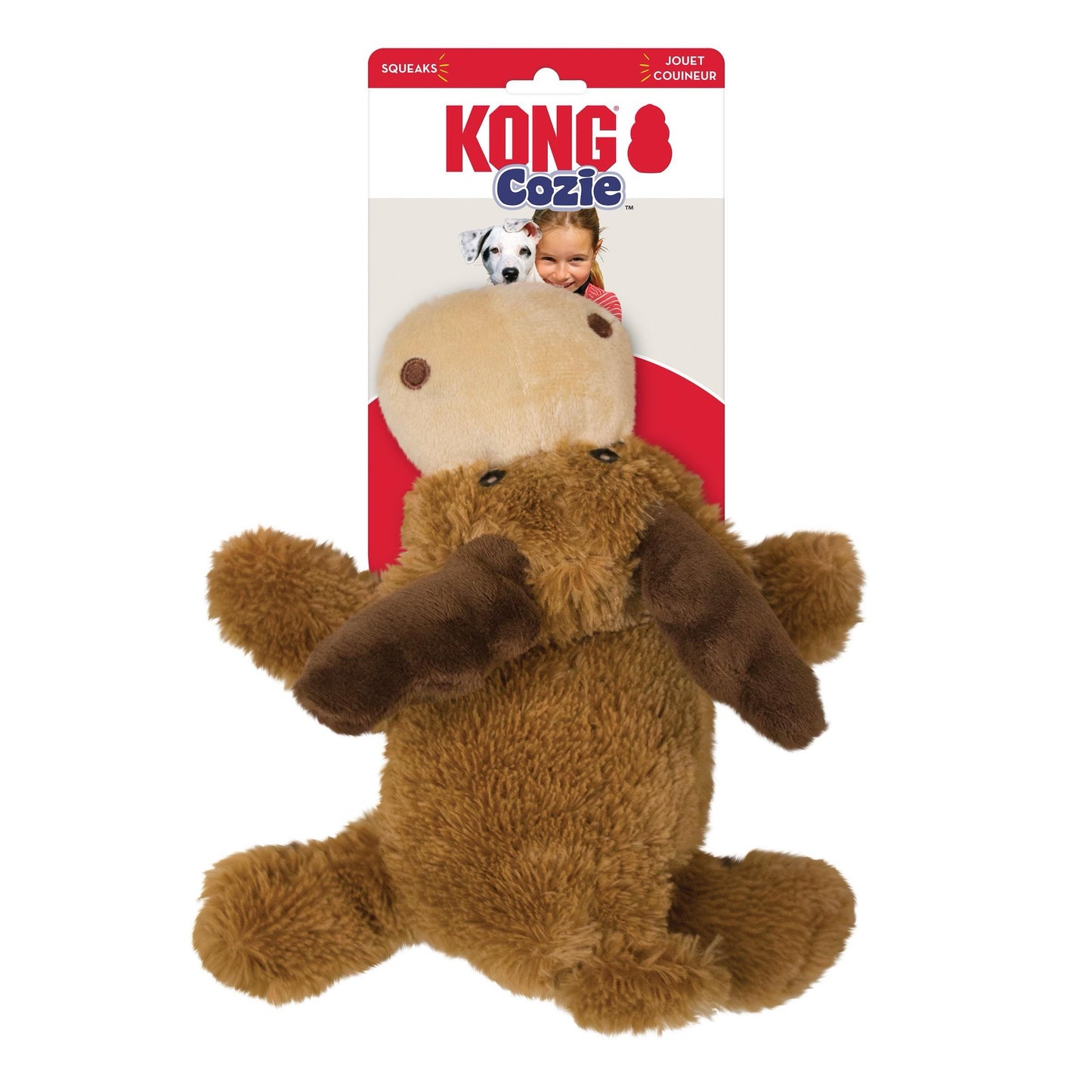 KONG Cozie Range Plush Dog Toy - Perfect for Your Pet's Playtime