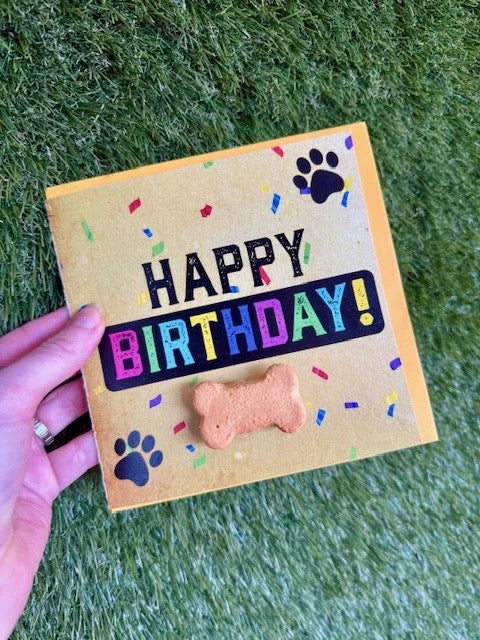 Birthday Party Time - Birthday gifts for Dogs - toy/bandana/hat/cards