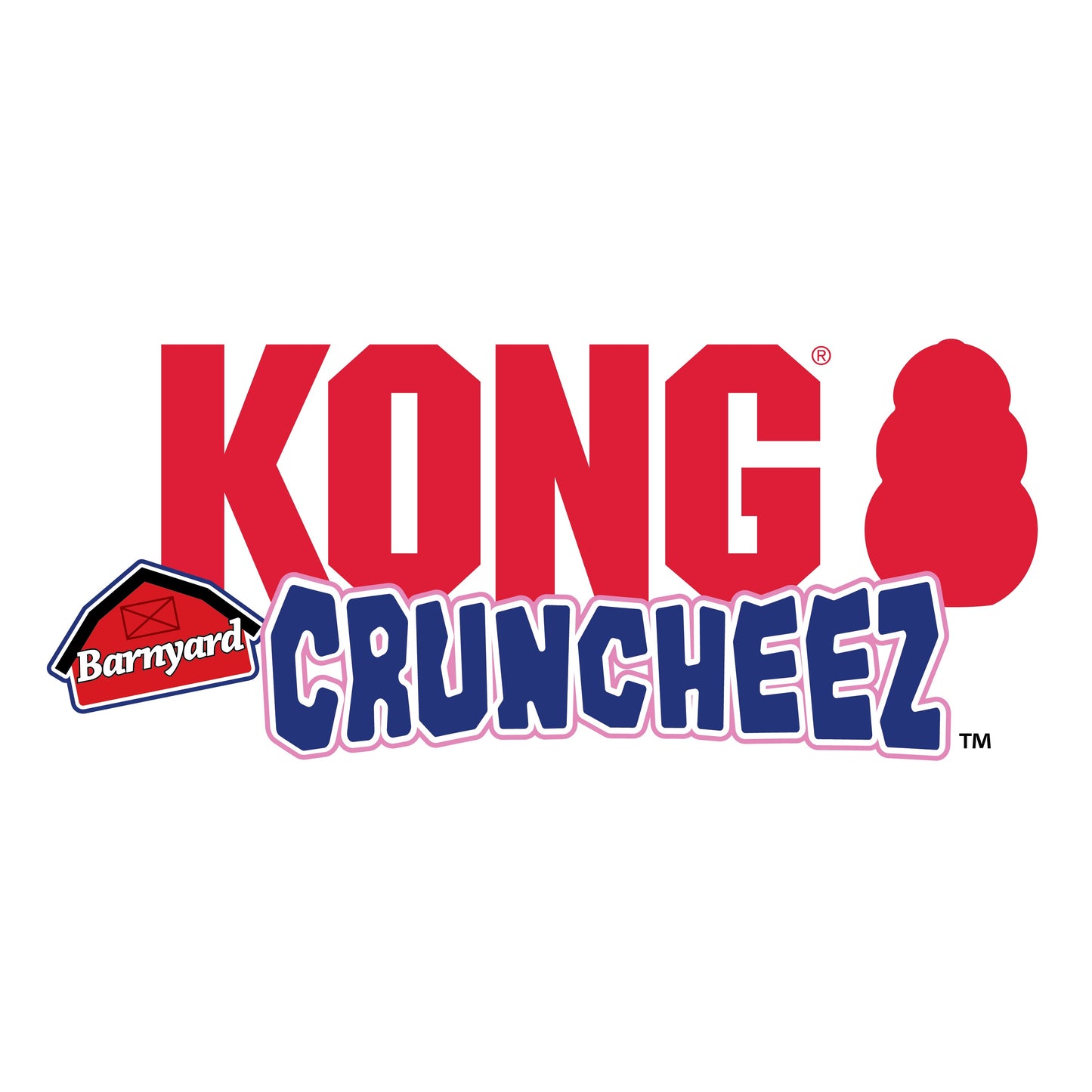 KONG Barnyard Cruncheez Sheep Large