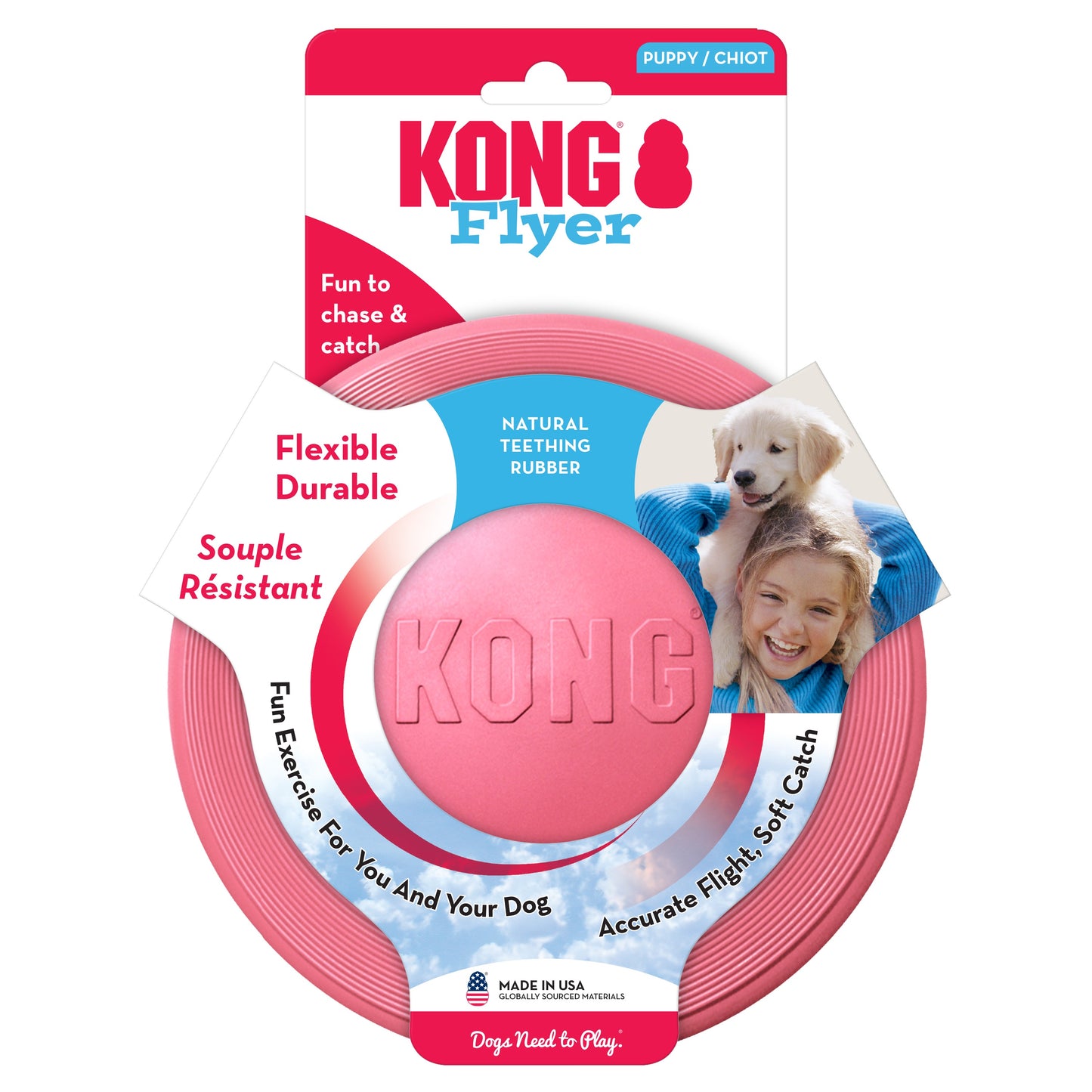KONG Puppy Range - Puppy Essentials Range of Toys for Dogs