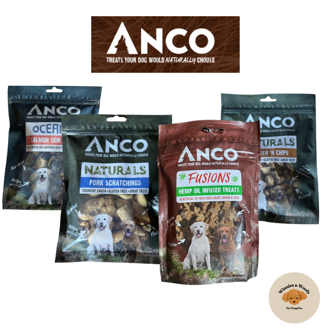 Anco Naturals Packaged Dog Treats
