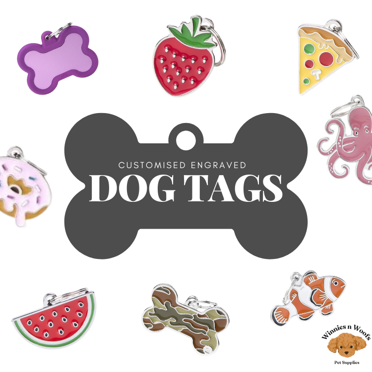 Customised Engraved Dog Tags - Handcrafted Italian Dog Tags & Charms