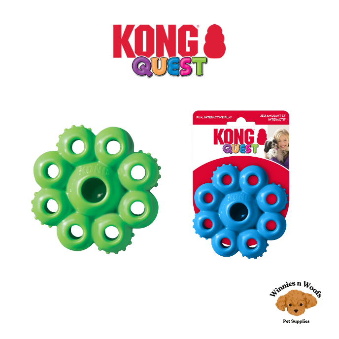 KONG Quest Star Pod Treat Dispensing Dog Toy