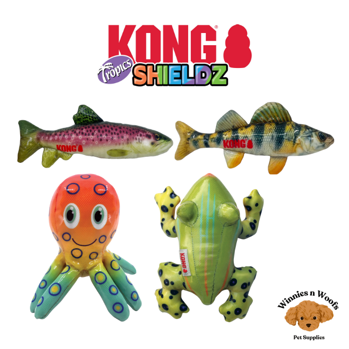 KONG Shieldz Range - Durable Dog Toys for Long-lasting Playtime