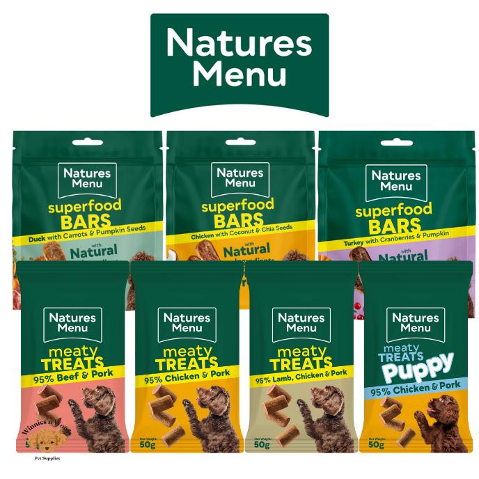 Packet dog treats