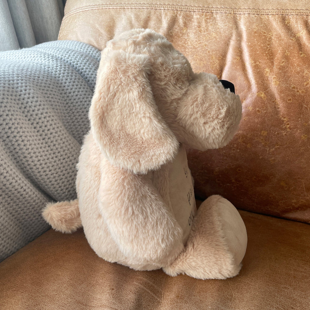 Oh So Precious Comfort Dog Teddy Soft Plush 45cm | Pet Loss Sympathy Gift