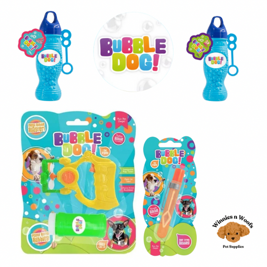 Bubble Dog Electric Bubble Gun Peanut Butter