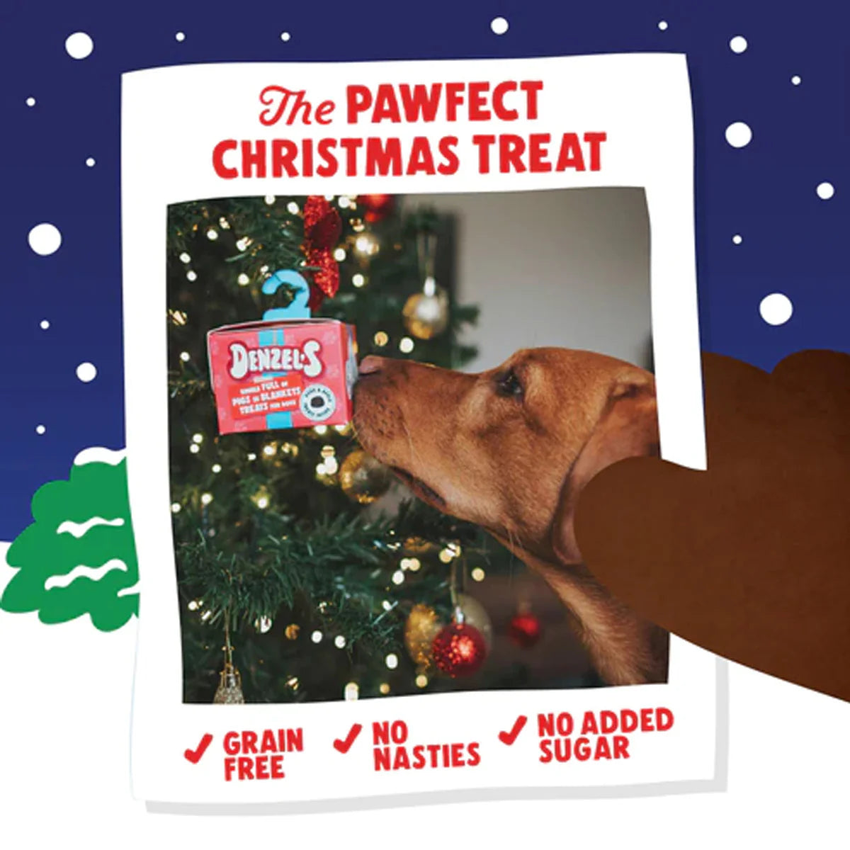 Denzels Christmas Bauble Treats for Dogs