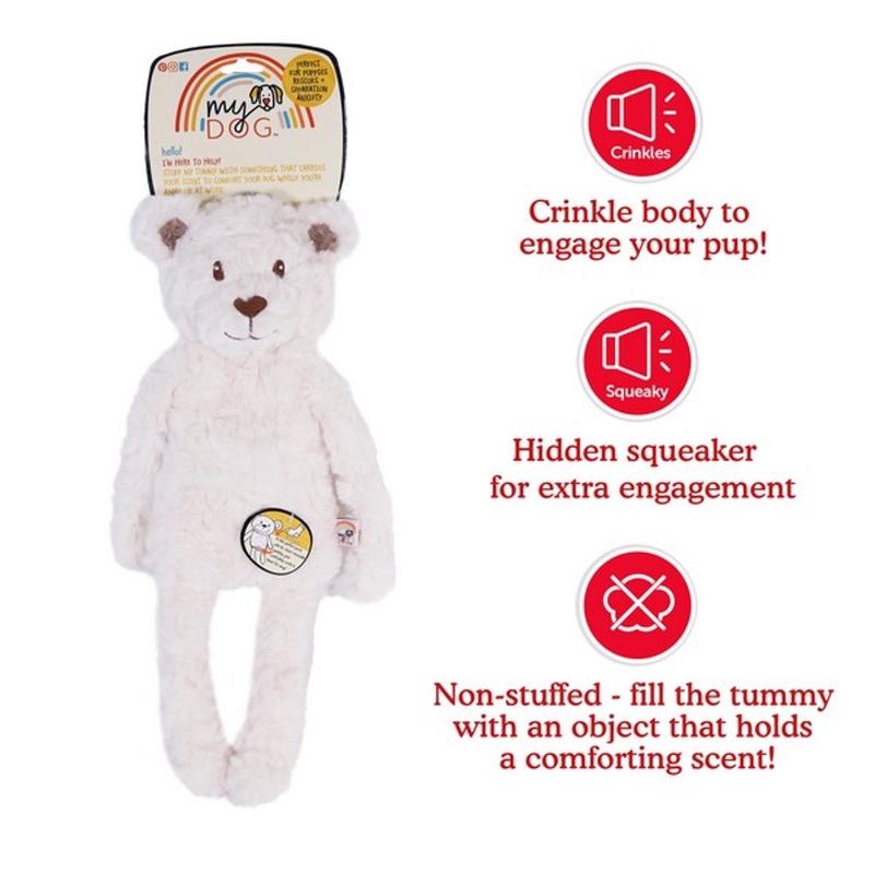 Rosewood - Crinkle and Squeak, No Stuffing - Dog Toy and Comforter