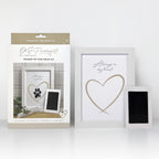 Oh So Precious Framed Pet Paw Print Keepsake With Ink Kit