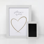 Oh So Precious Framed Pet Paw Print Keepsake With Ink Kit
