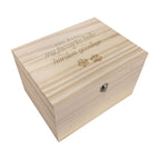 Hardest Goodbye Engraved Wooden Memory Box