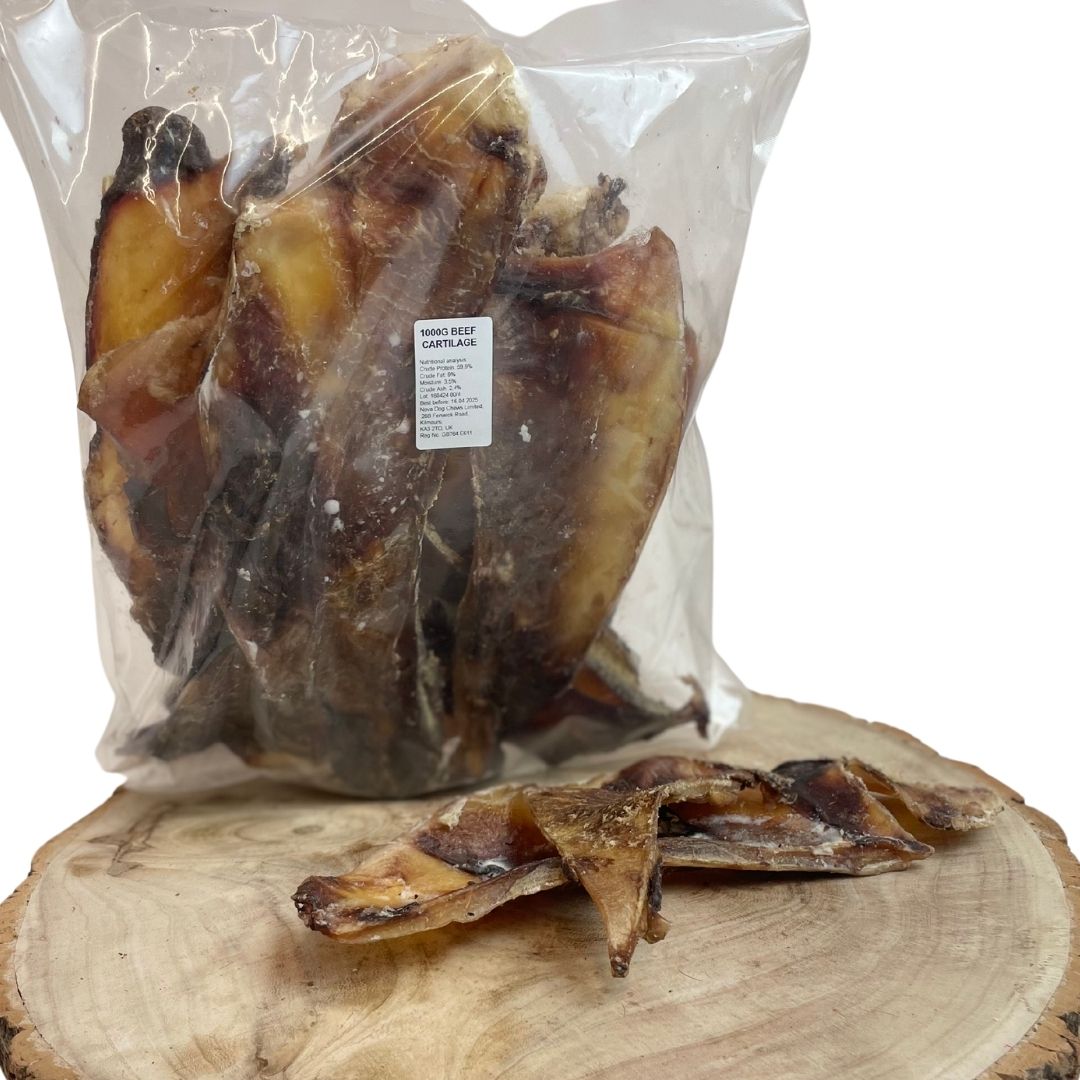 BULK BUY - Natural Dog Treats - 500g-1KG Bags - Beef Trachea/Moon Bones/Steak Strips/Sausages