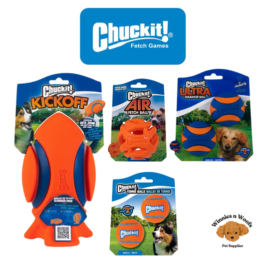 Chuckit! Range of Dog Toys - Balls, Fetch Toys for Dogs