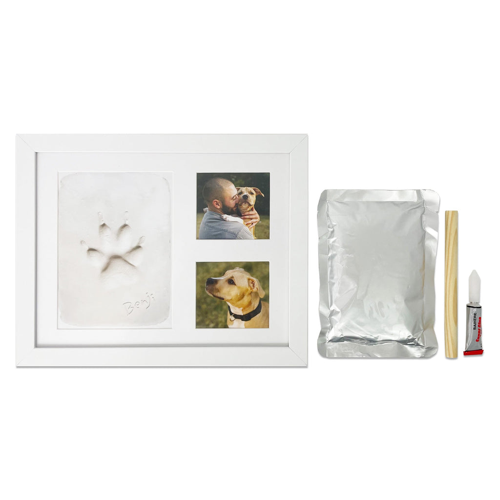Oh So Precious Paw Print Clay Mould & Photo Frame Kit