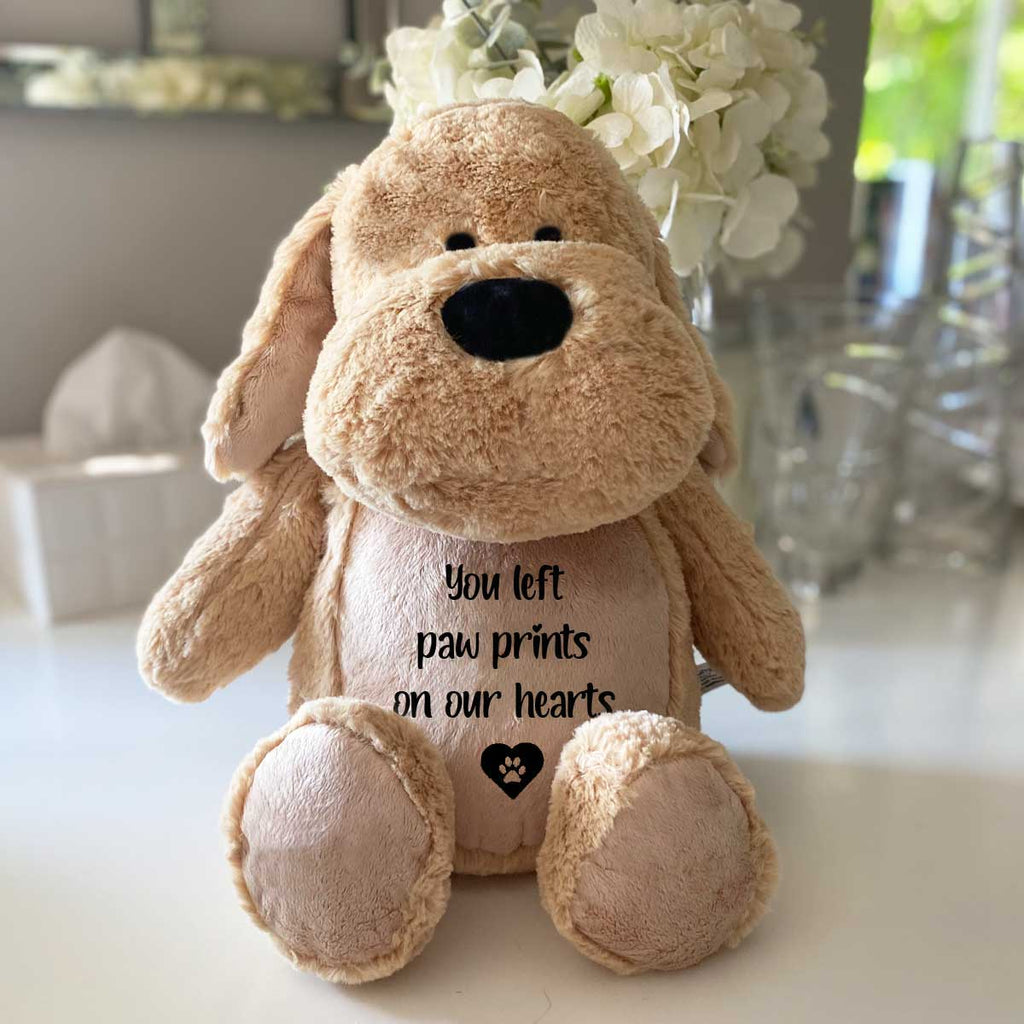 Oh So Precious Comfort Dog Teddy Soft Plush 45cm | Pet Loss Sympathy Gift