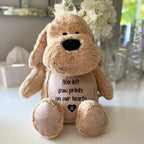 Oh So Precious Comfort Dog Teddy Soft Plush 45cm | Pet Loss Sympathy Gift