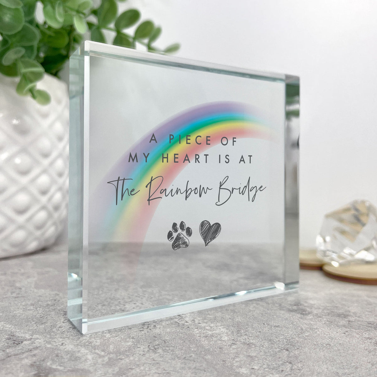 Rainbow Bridge Crystal Token