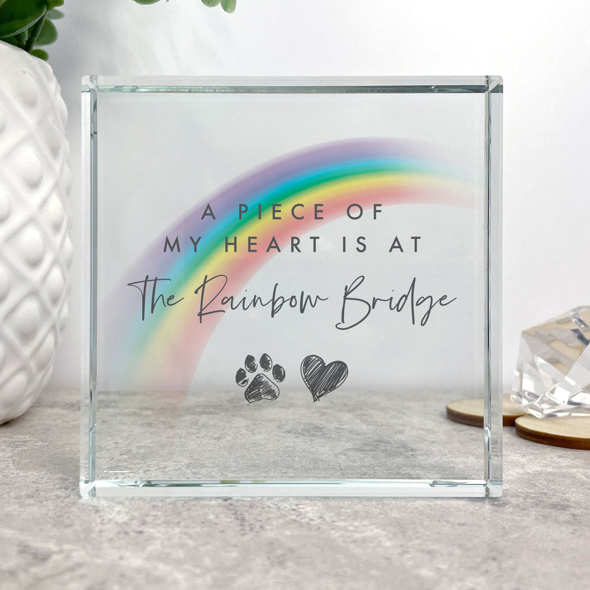 Rainbow Bridge Crystal Token