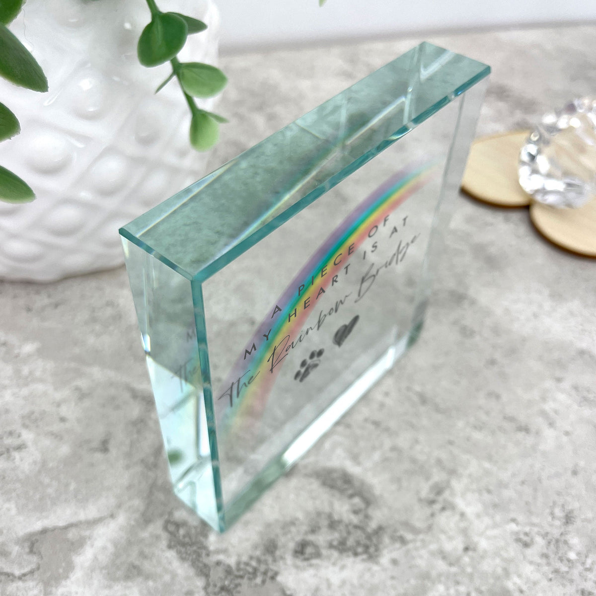 Rainbow Bridge Crystal Token
