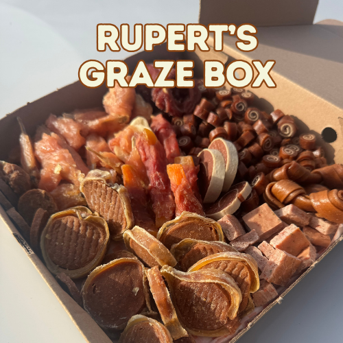 Rupert's Graze Box | A Curated Dog Treat Selection