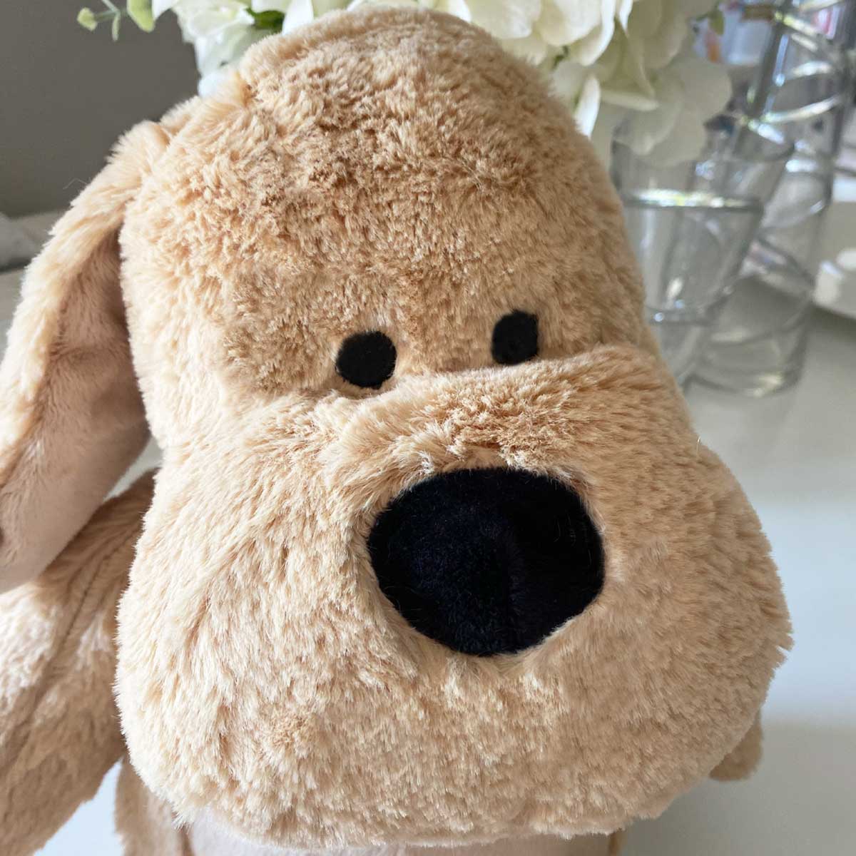 Oh So Precious Comfort Dog Teddy Soft Plush 45cm | Pet Loss Sympathy Gift