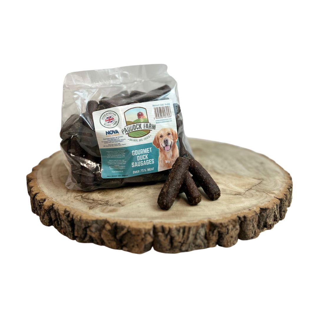 BULK BUY - Natural Dog Treats - 500g-1KG Bags - Beef Trachea/Moon Bones/Steak Strips/Sausages