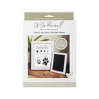 Oh So Precious Framed Family Finger/Paw Print Frame With Ink Kit