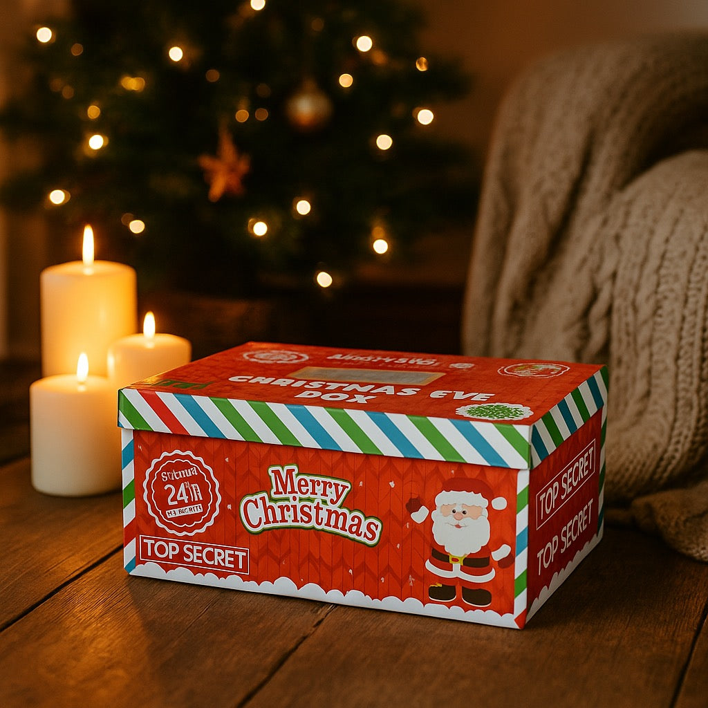 Santa Paws Christmas Eve Dog Box