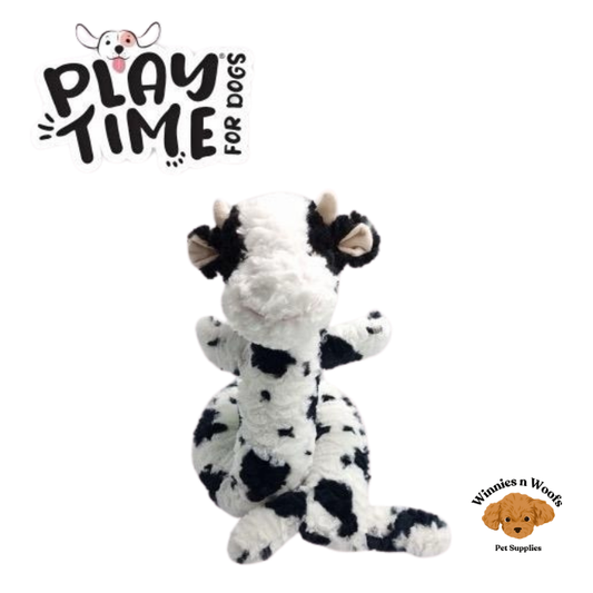 ANCOL Super Long 1 Meter Cuddle Cow - Dog Toy