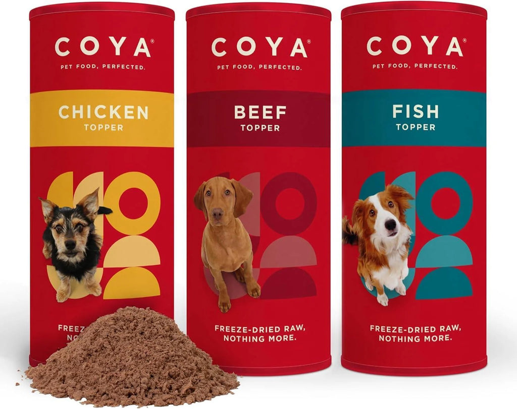 Coya Freeze Dried Meal Toppers for Dogs 50g