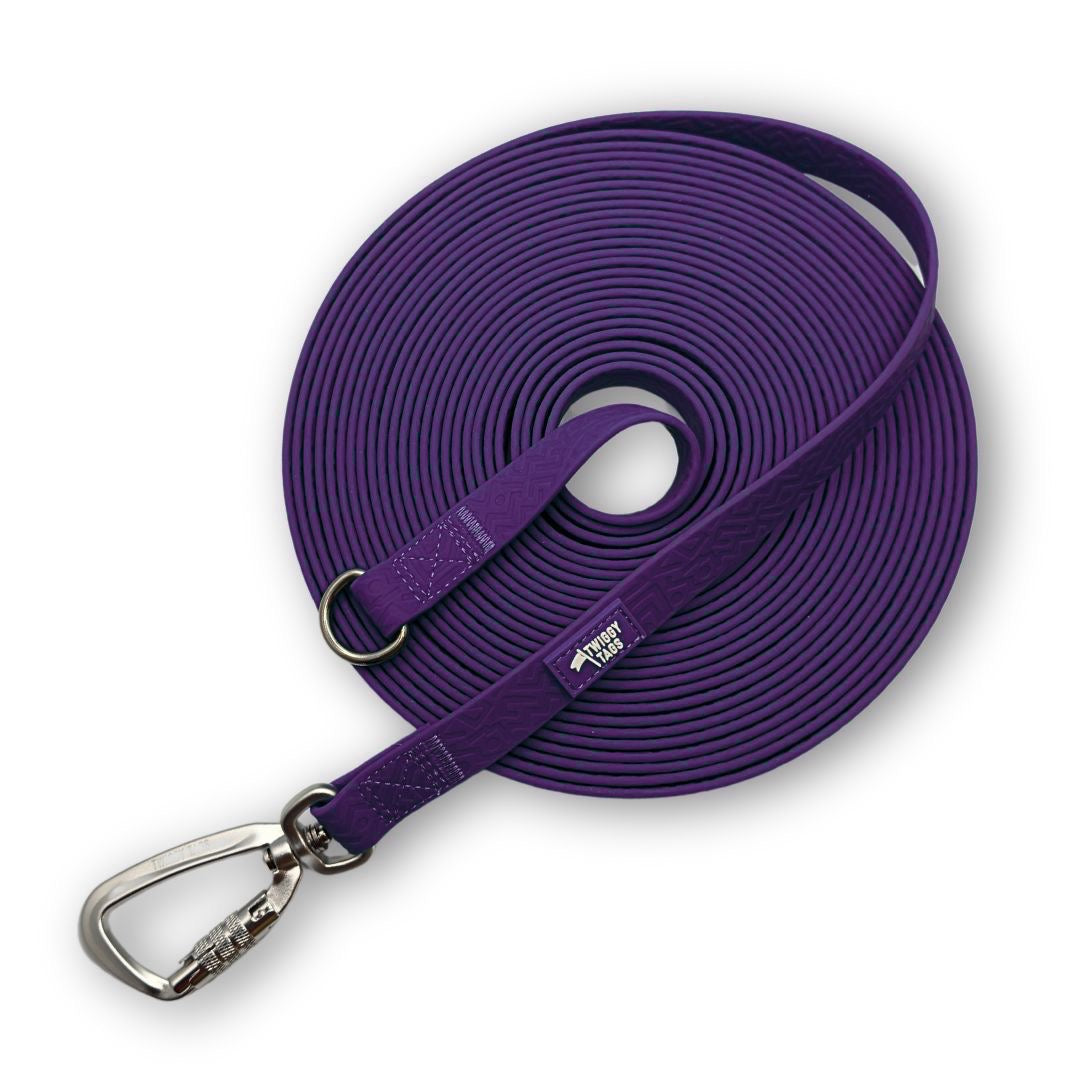 Twiggy Tags Tidal Waterproof Leads - Amethyst