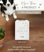 Oh So Precious Pet Memorial Tea Light Holder