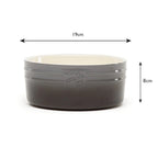 Scruffs Ombre Grey Dog Bowl 19cm