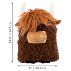 KONG Comfort Jumbo Highland Cow XL