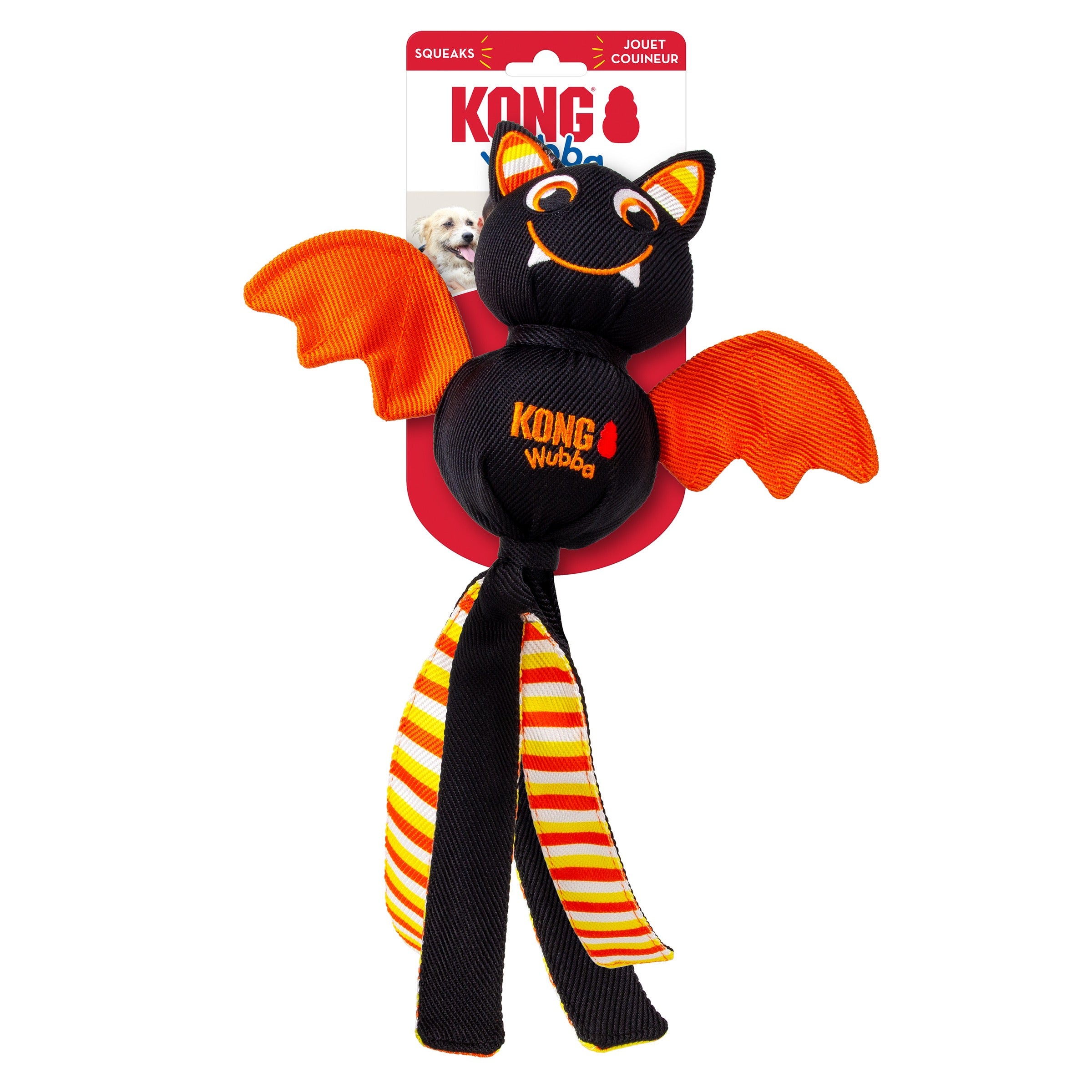 KONG Halloween Wubba™ Ballistic Bat Large