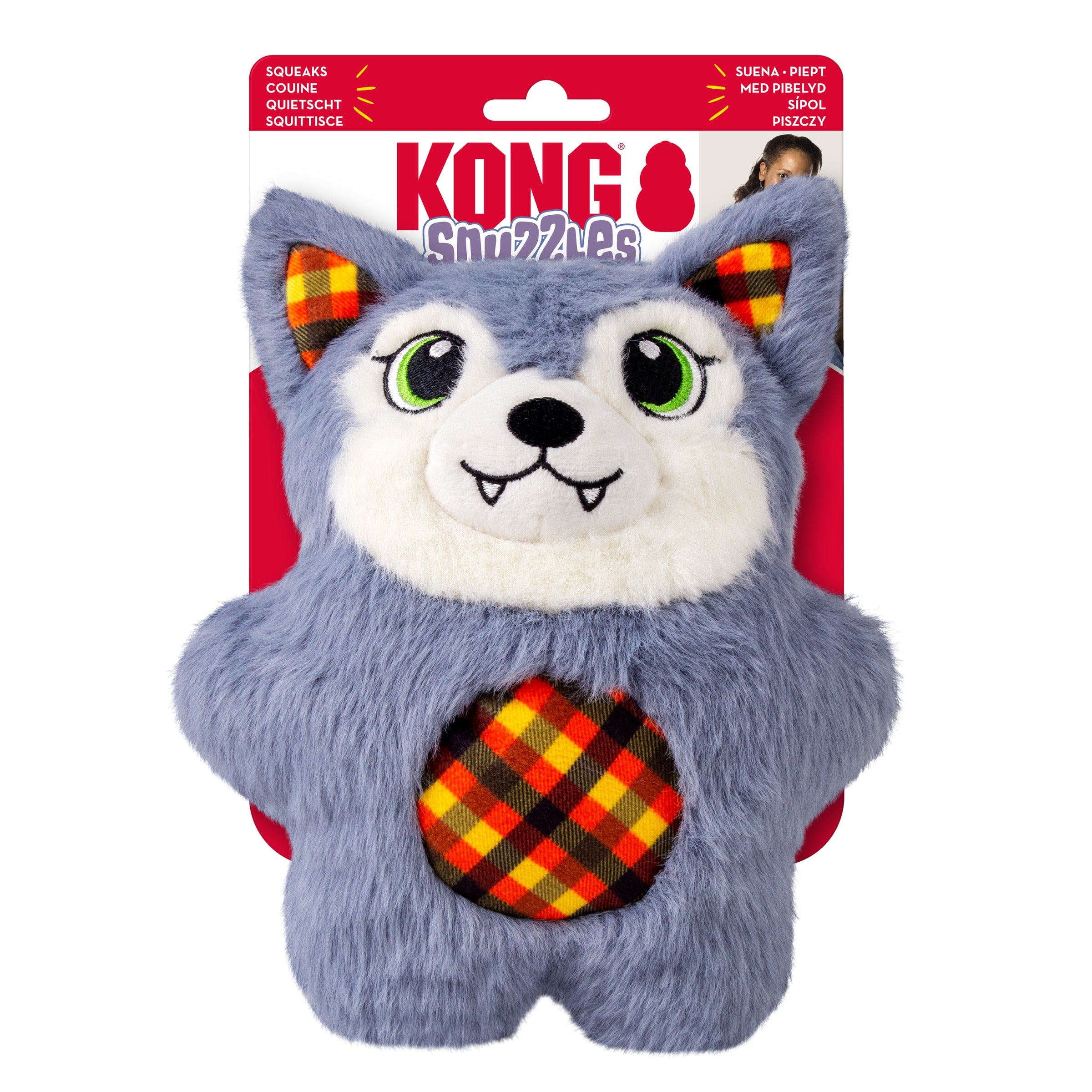 KONG Halloween Snuzzles Assorted Md