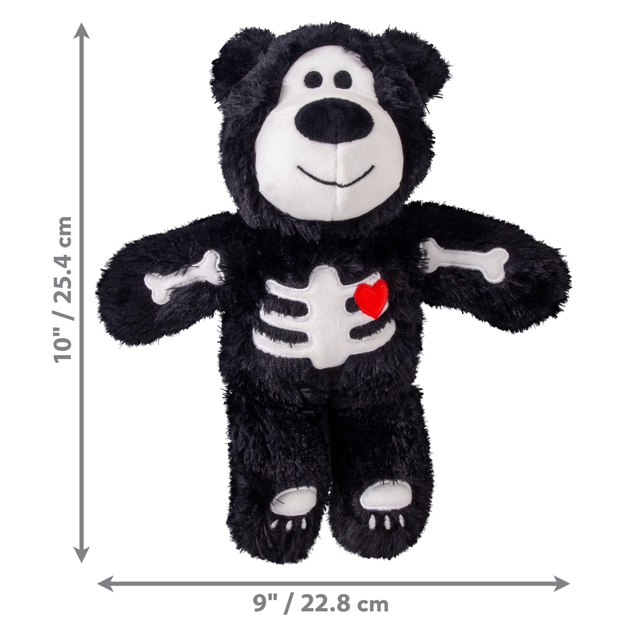 KONG Halloween Wild Knots Skeleton Bear Assorted Md/Lg