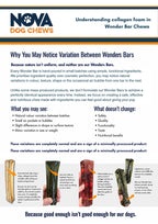 Wonder Bars for Dogs - Fat Free Collagen Bars