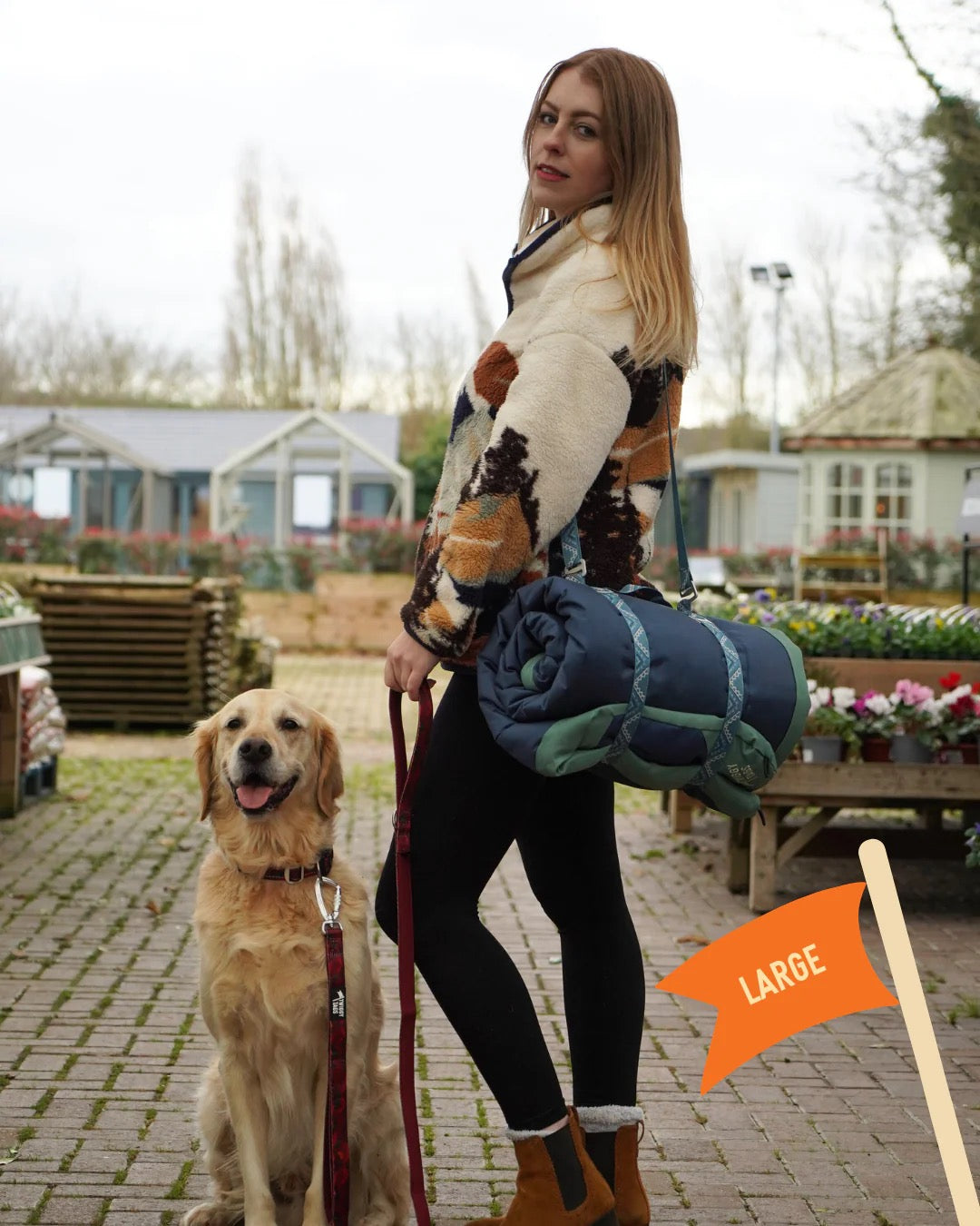 Twiggy Tags Crosslander™ Travel Bed - Atlantis