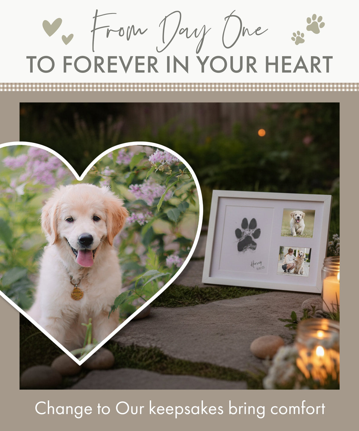 Oh So Precious Pet Safe Non-toxic Paw Print Ink Pad Kit