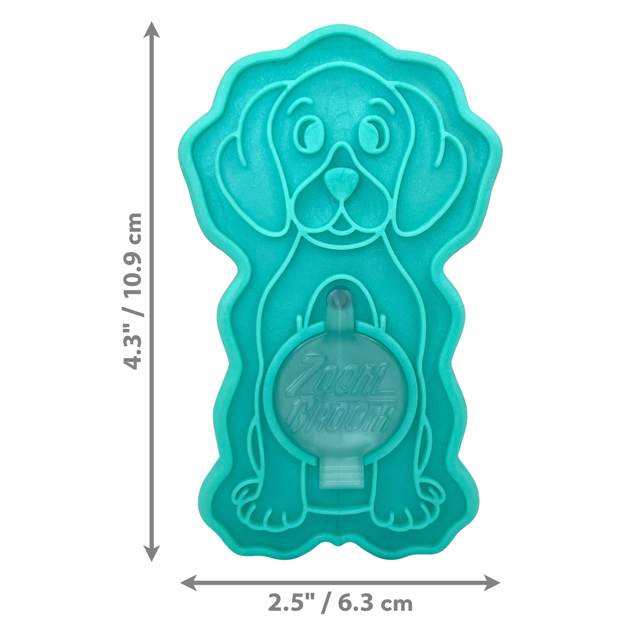 KONG ZoomGroom Bubbles Large