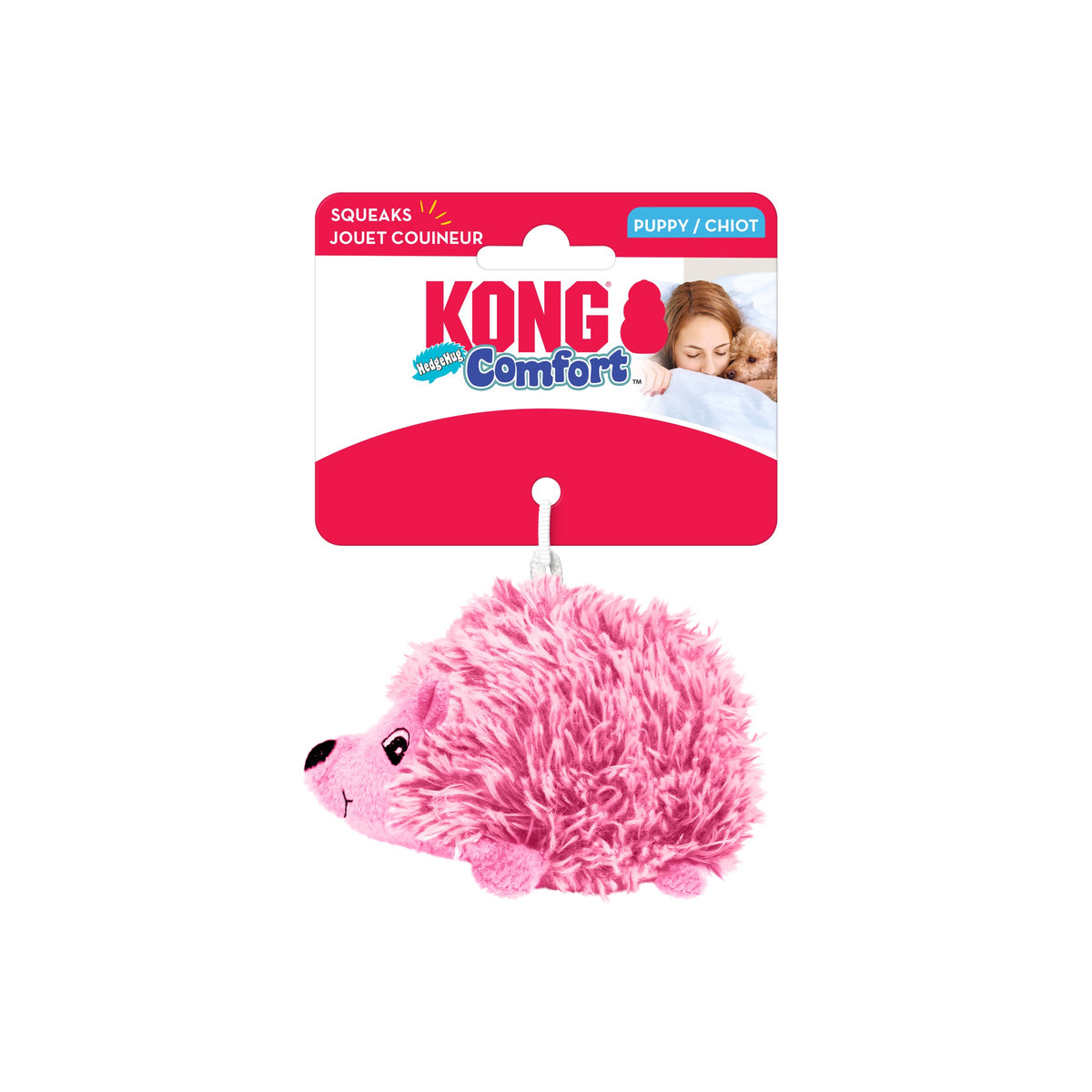 KONG Comfort HedgeHug Puppy Assorted XS